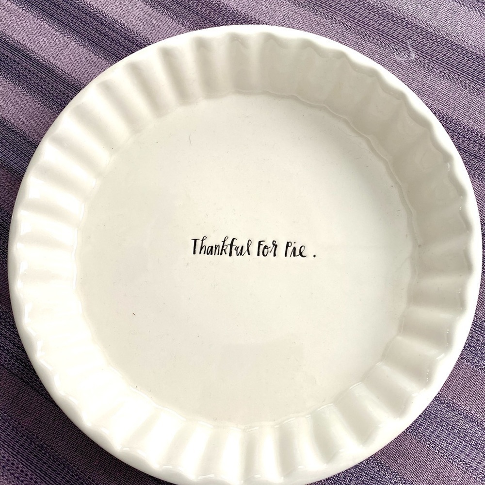 Rae Dunn Artisan Collection By Magenta Round Fluted Pie Plate
C